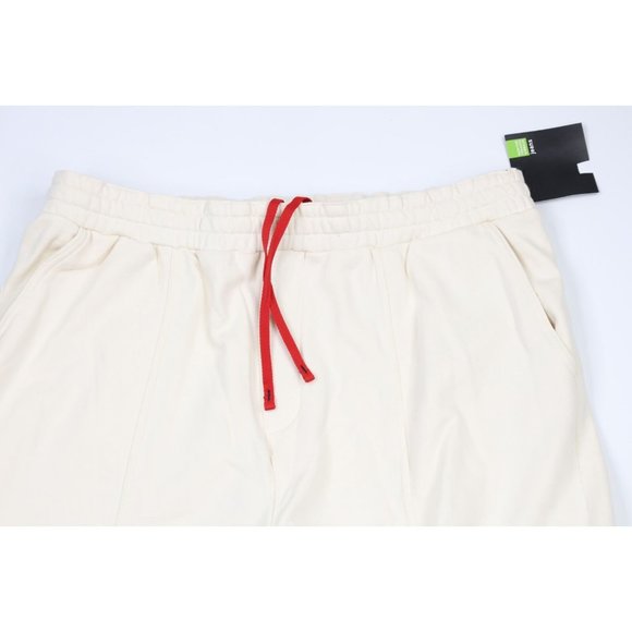 NOS Vtg 90s Marithe Francois Girbaud Mens 2XL Baggy Wide Leg Cargo Sweatpants - Picture 2 of 11